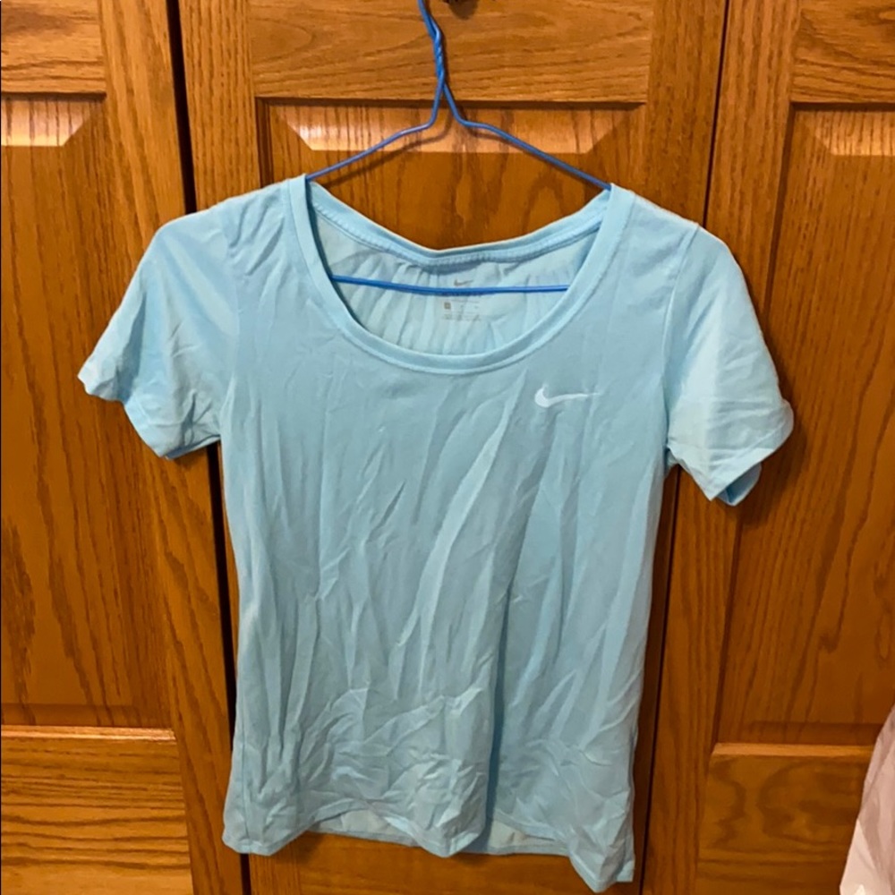 Blue Nike Dry fit Tshirt